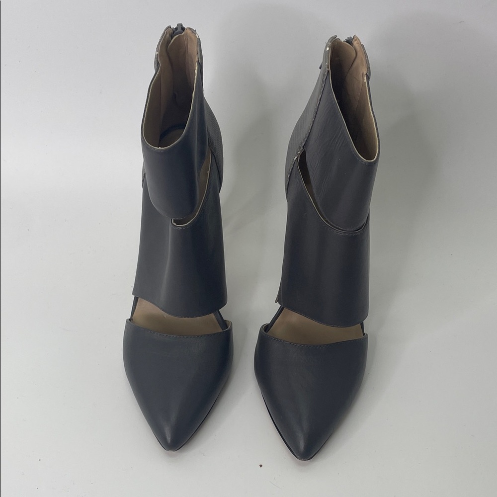 Sole Society Gray Heeled Boots
